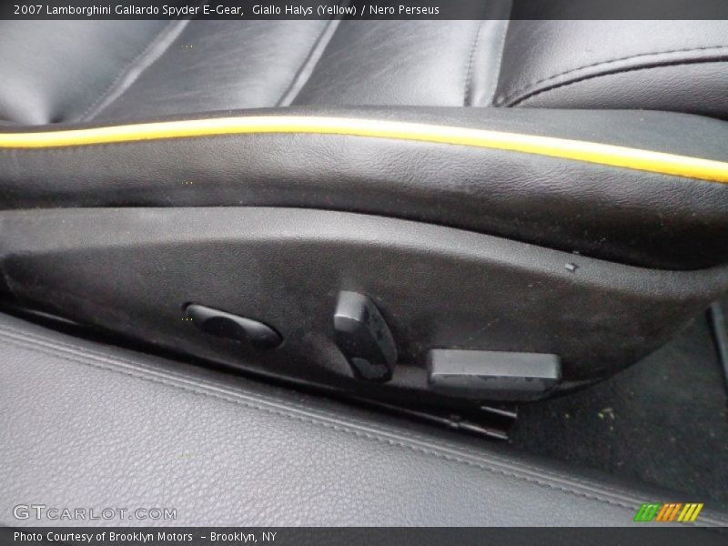 Giallo Halys (Yellow) / Nero Perseus 2007 Lamborghini Gallardo Spyder E-Gear