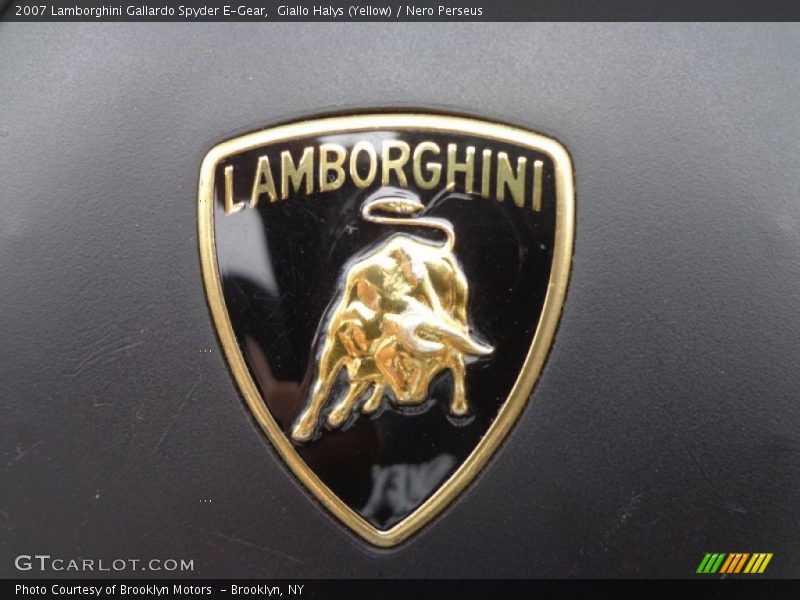 Giallo Halys (Yellow) / Nero Perseus 2007 Lamborghini Gallardo Spyder E-Gear
