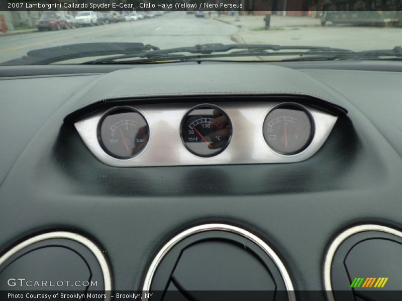 Giallo Halys (Yellow) / Nero Perseus 2007 Lamborghini Gallardo Spyder E-Gear