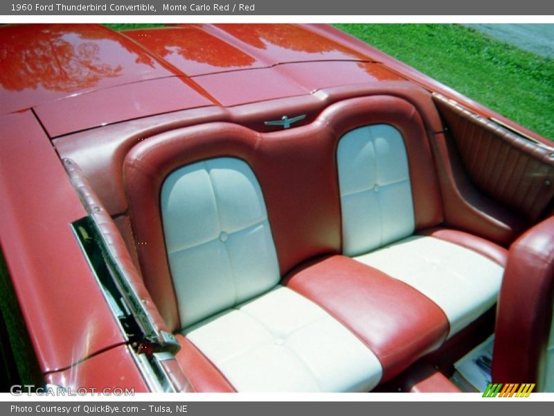 Monte Carlo Red / Red 1960 Ford Thunderbird Convertible