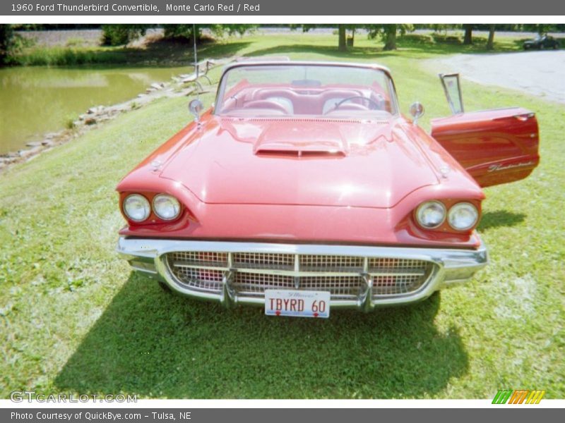 Monte Carlo Red / Red 1960 Ford Thunderbird Convertible