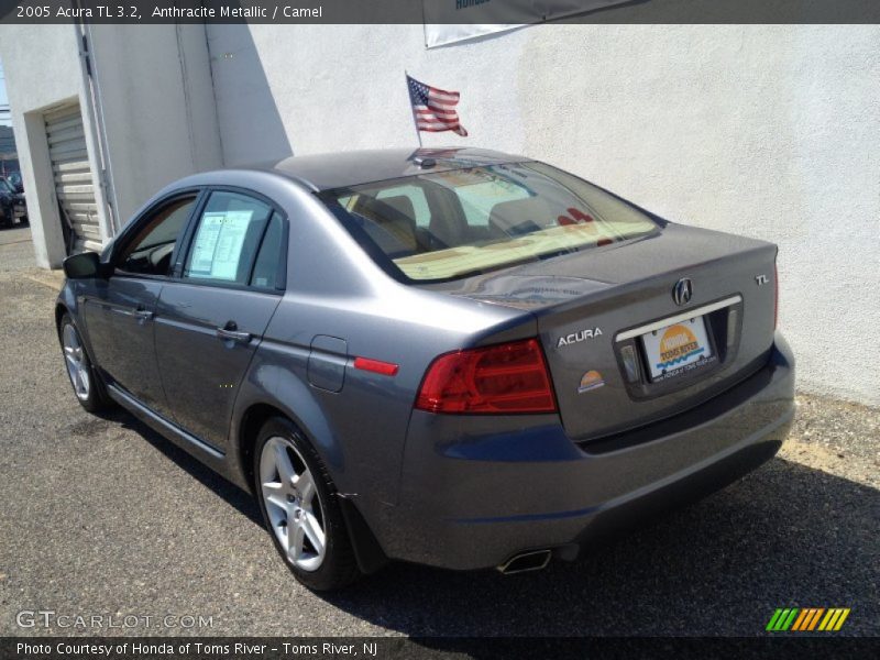 Anthracite Metallic / Camel 2005 Acura TL 3.2
