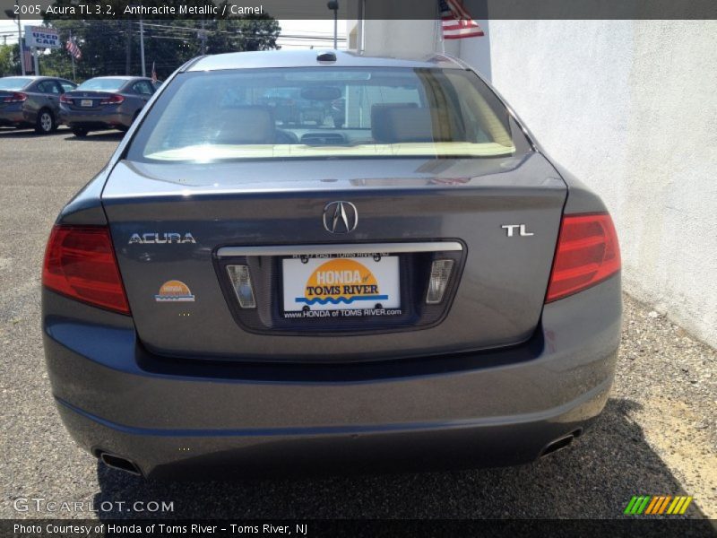 Anthracite Metallic / Camel 2005 Acura TL 3.2