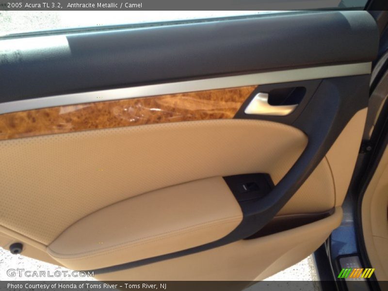 Anthracite Metallic / Camel 2005 Acura TL 3.2