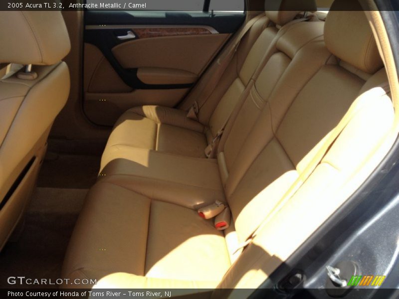 Anthracite Metallic / Camel 2005 Acura TL 3.2