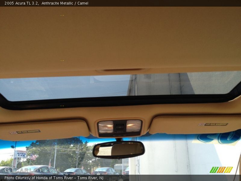 Anthracite Metallic / Camel 2005 Acura TL 3.2