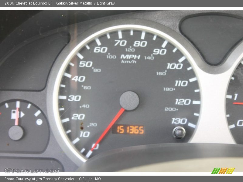 Galaxy Silver Metallic / Light Gray 2006 Chevrolet Equinox LT
