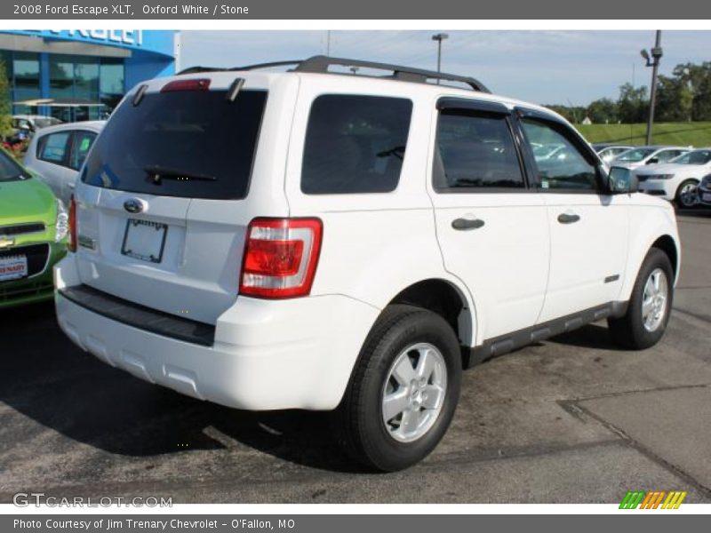 Oxford White / Stone 2008 Ford Escape XLT