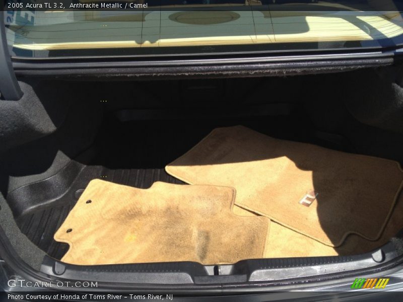 Anthracite Metallic / Camel 2005 Acura TL 3.2