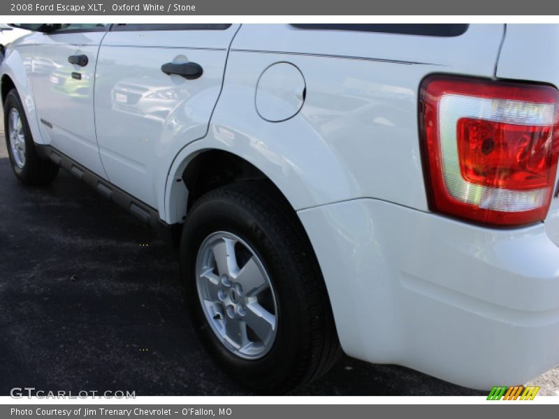 Oxford White / Stone 2008 Ford Escape XLT