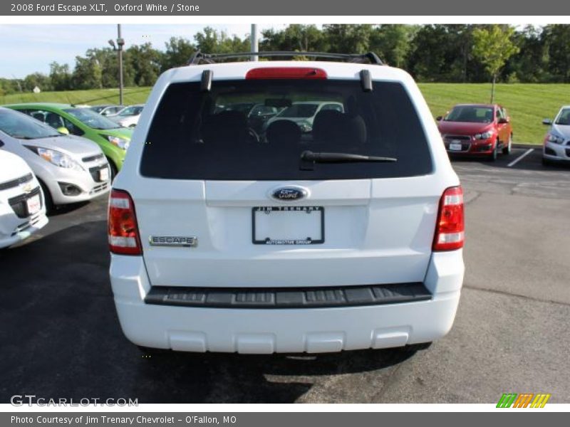 Oxford White / Stone 2008 Ford Escape XLT