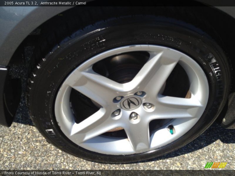 Anthracite Metallic / Camel 2005 Acura TL 3.2