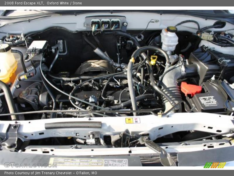 Oxford White / Stone 2008 Ford Escape XLT