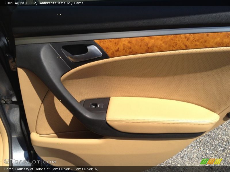 Anthracite Metallic / Camel 2005 Acura TL 3.2