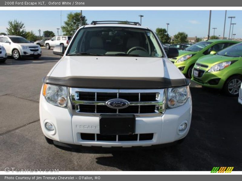 Oxford White / Stone 2008 Ford Escape XLT