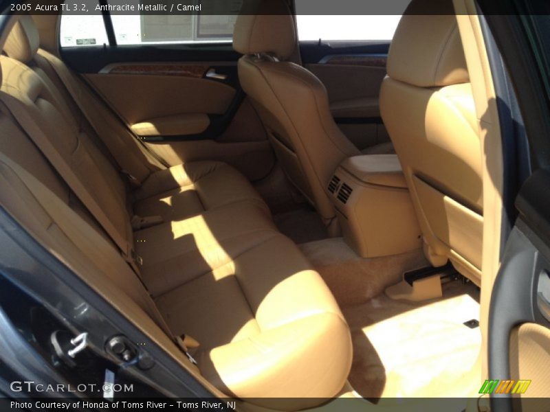 Anthracite Metallic / Camel 2005 Acura TL 3.2