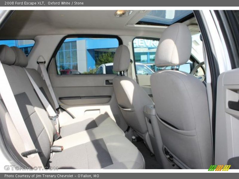 Oxford White / Stone 2008 Ford Escape XLT