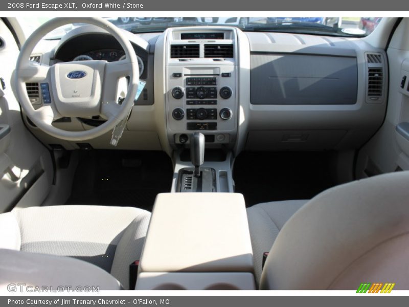 Oxford White / Stone 2008 Ford Escape XLT