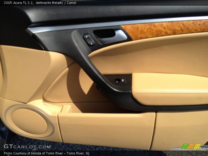 Anthracite Metallic / Camel 2005 Acura TL 3.2