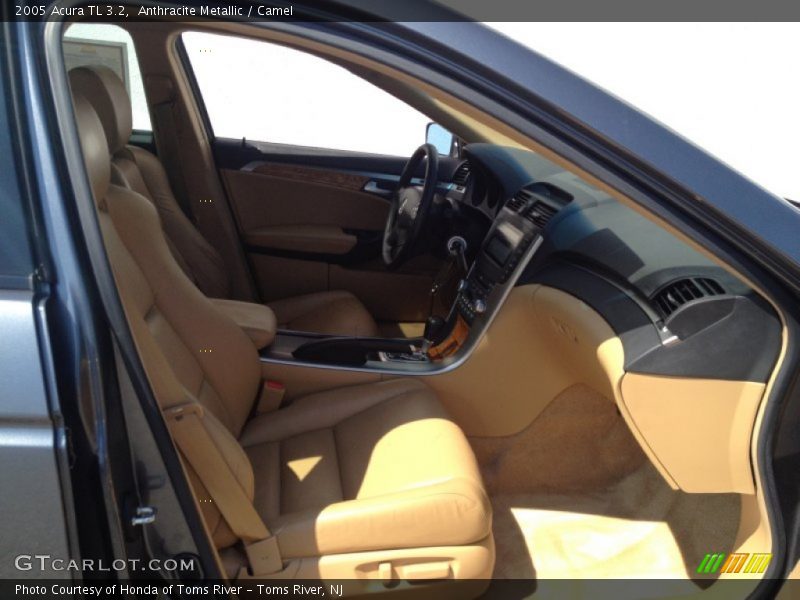 Anthracite Metallic / Camel 2005 Acura TL 3.2