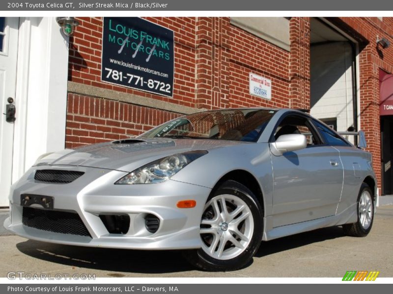 Silver Streak Mica / Black/Silver 2004 Toyota Celica GT