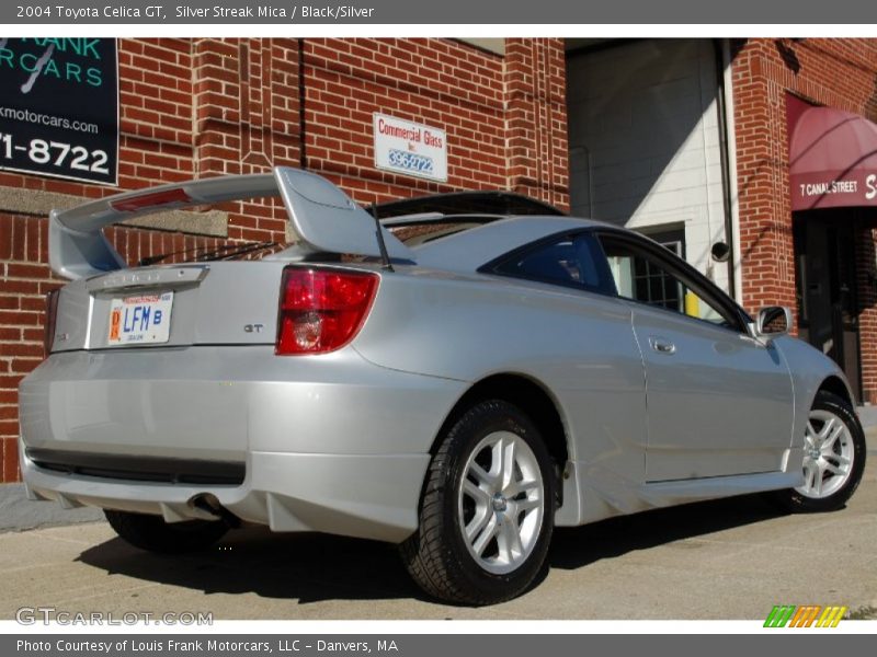 Silver Streak Mica / Black/Silver 2004 Toyota Celica GT