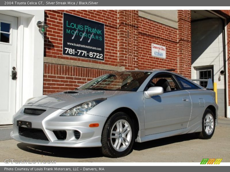 Silver Streak Mica / Black/Silver 2004 Toyota Celica GT