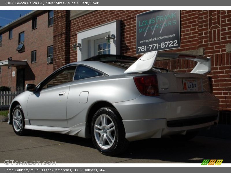 Silver Streak Mica / Black/Silver 2004 Toyota Celica GT