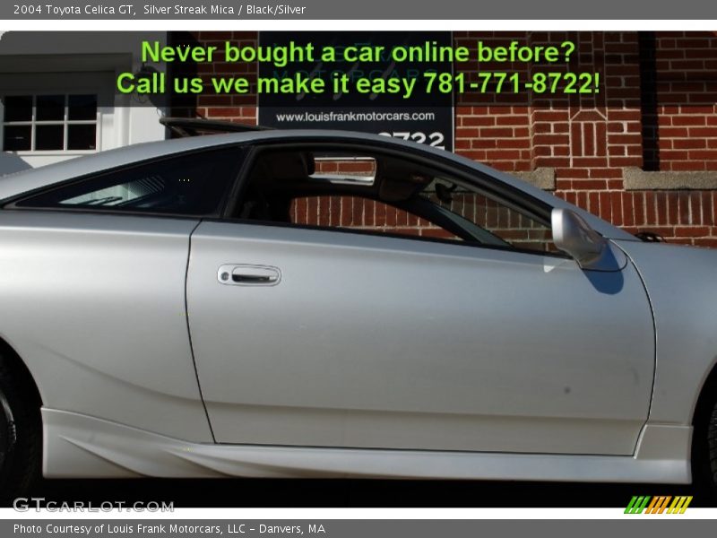 Silver Streak Mica / Black/Silver 2004 Toyota Celica GT