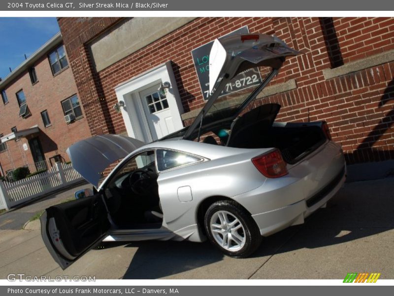 Silver Streak Mica / Black/Silver 2004 Toyota Celica GT