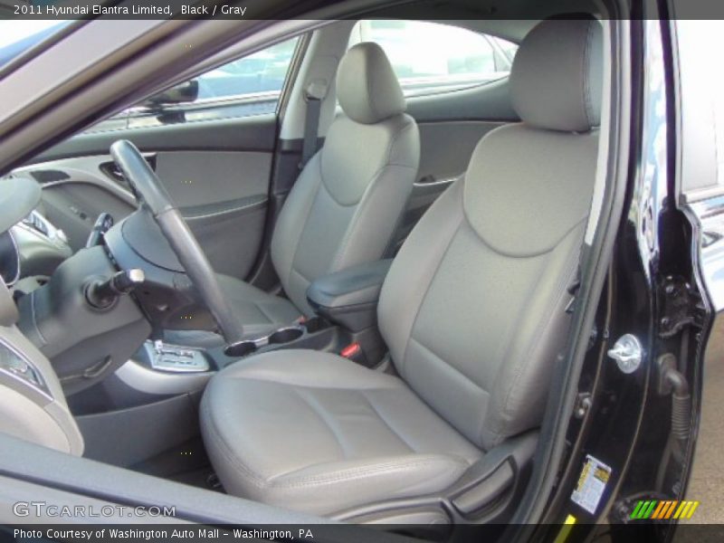 Black / Gray 2011 Hyundai Elantra Limited