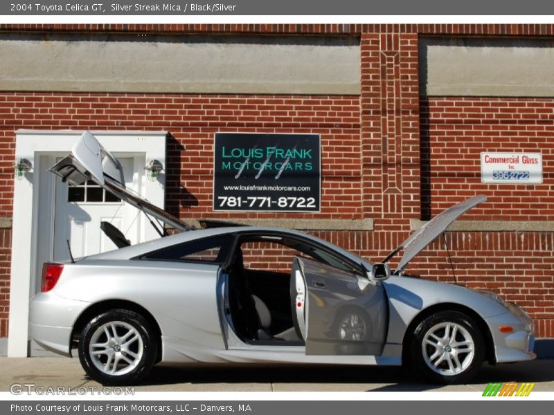 Silver Streak Mica / Black/Silver 2004 Toyota Celica GT