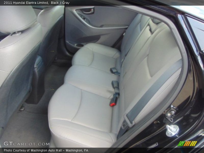 Black / Gray 2011 Hyundai Elantra Limited