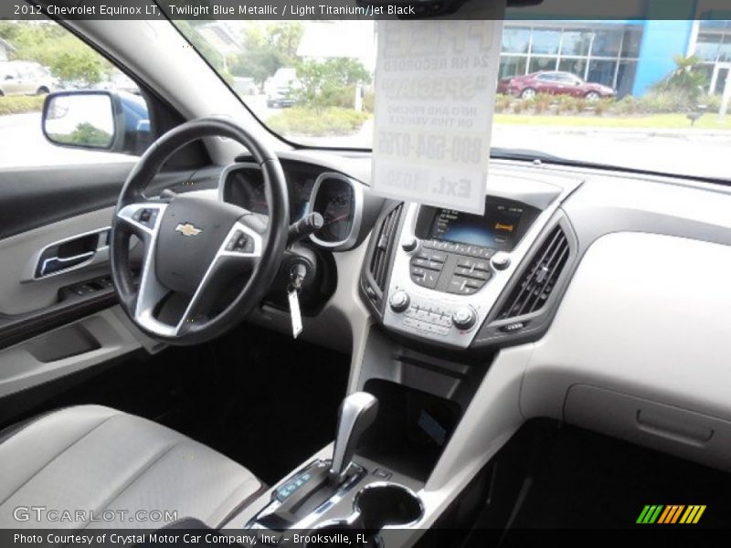 Twilight Blue Metallic / Light Titanium/Jet Black 2012 Chevrolet Equinox LT