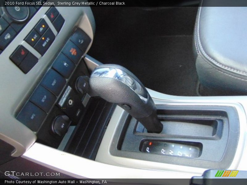 Sterling Grey Metallic / Charcoal Black 2010 Ford Focus SEL Sedan