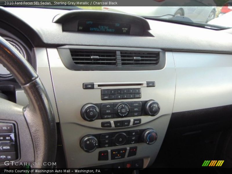 Sterling Grey Metallic / Charcoal Black 2010 Ford Focus SEL Sedan
