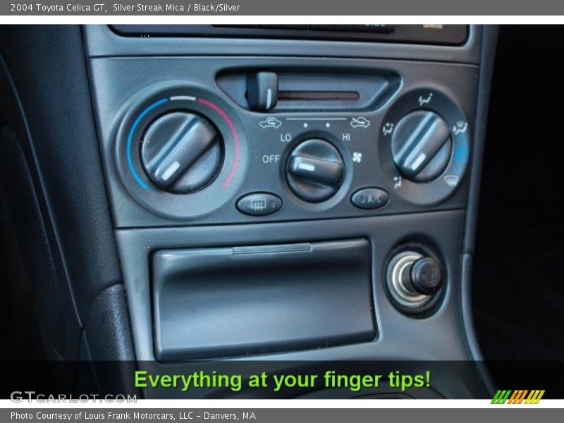 Silver Streak Mica / Black/Silver 2004 Toyota Celica GT
