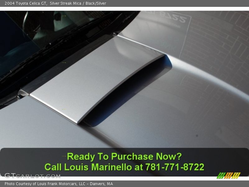Silver Streak Mica / Black/Silver 2004 Toyota Celica GT
