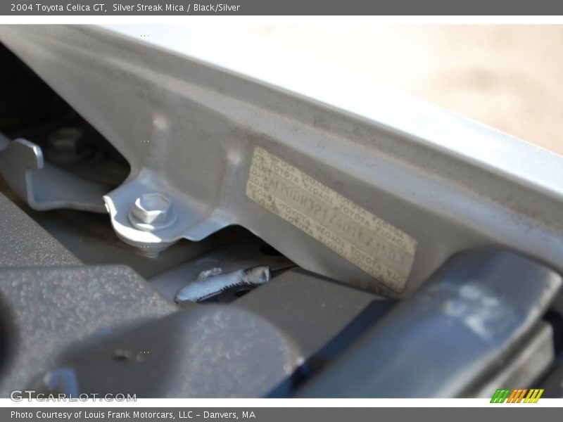 Silver Streak Mica / Black/Silver 2004 Toyota Celica GT