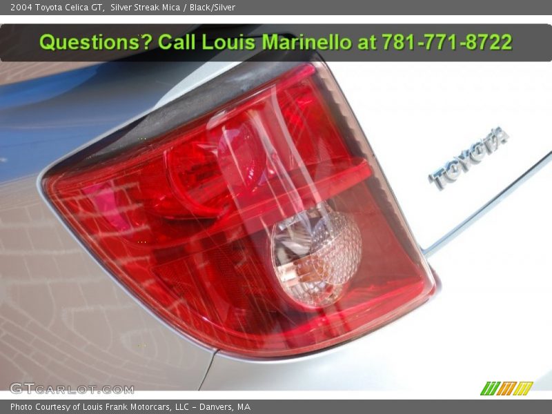 Silver Streak Mica / Black/Silver 2004 Toyota Celica GT