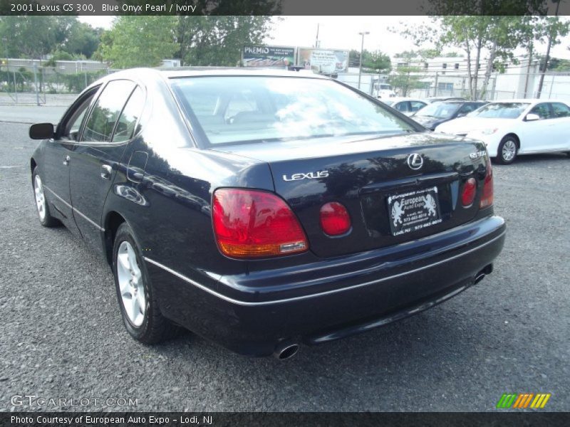 Blue Onyx Pearl / Ivory 2001 Lexus GS 300