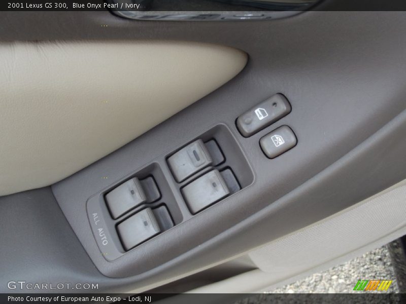 Blue Onyx Pearl / Ivory 2001 Lexus GS 300