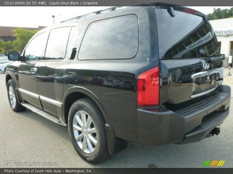 Liquid Onyx Black / Graphite 2010 Infiniti QX 56 4WD