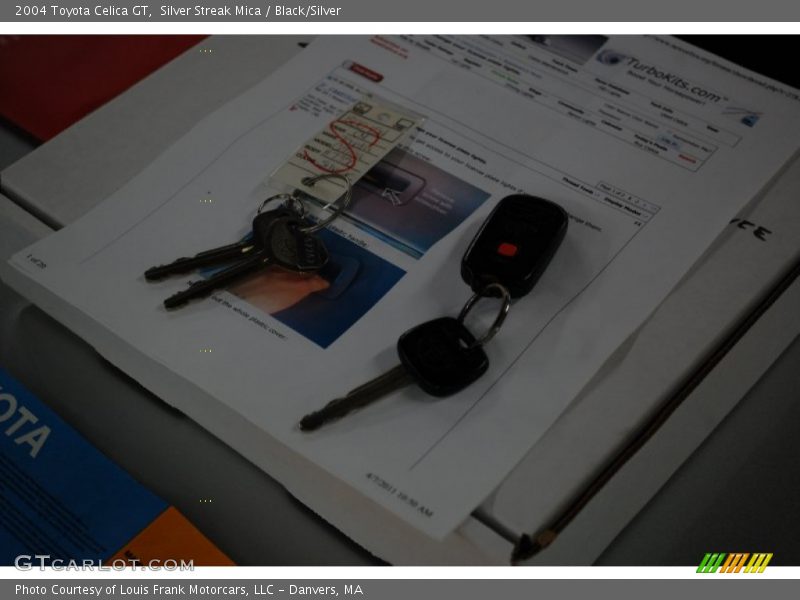 Keys of 2004 Celica GT