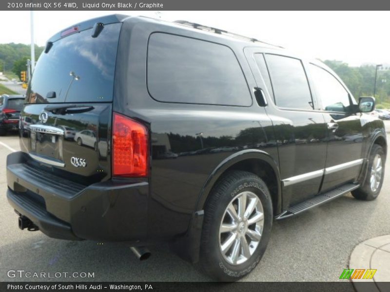 Liquid Onyx Black / Graphite 2010 Infiniti QX 56 4WD