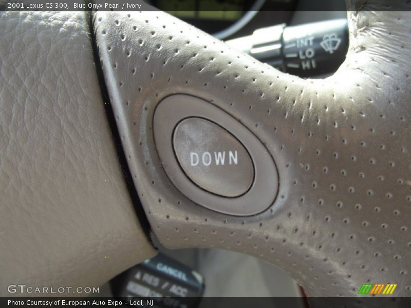 Blue Onyx Pearl / Ivory 2001 Lexus GS 300