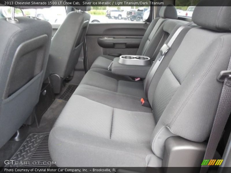 Silver Ice Metallic / Light Titanium/Dark Titanium 2013 Chevrolet Silverado 1500 LT Crew Cab