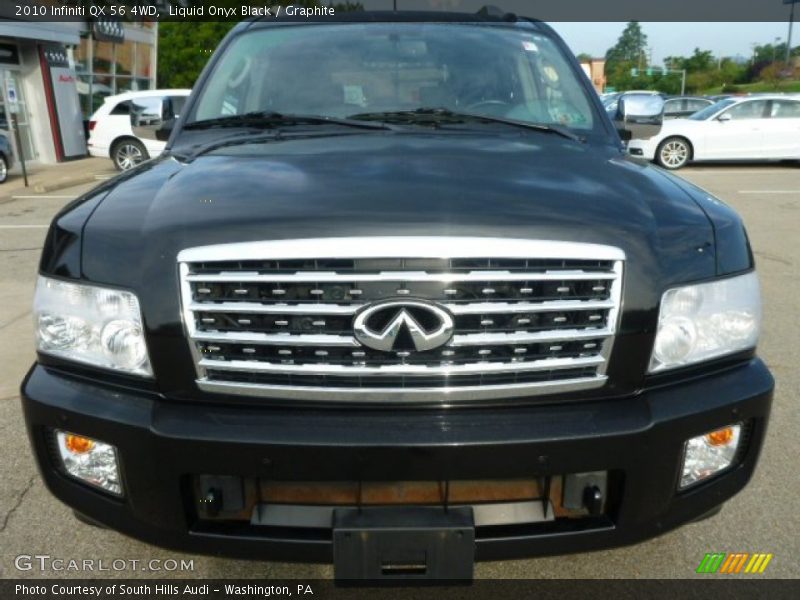 Liquid Onyx Black / Graphite 2010 Infiniti QX 56 4WD