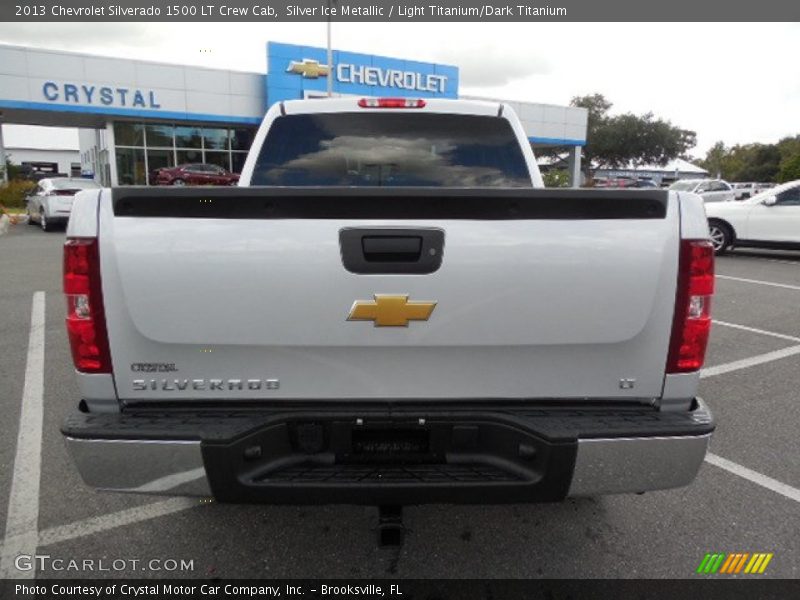 Silver Ice Metallic / Light Titanium/Dark Titanium 2013 Chevrolet Silverado 1500 LT Crew Cab