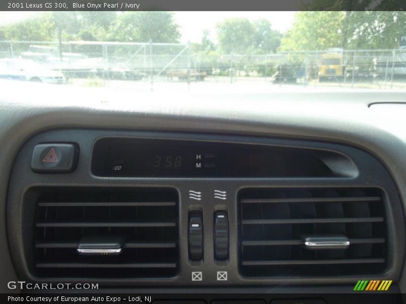 Blue Onyx Pearl / Ivory 2001 Lexus GS 300